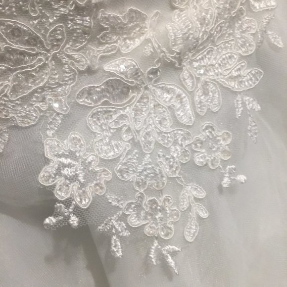 PLUS SIZE ROZ LA KELIN WEDDING GOWN! - Picture 5 of 8